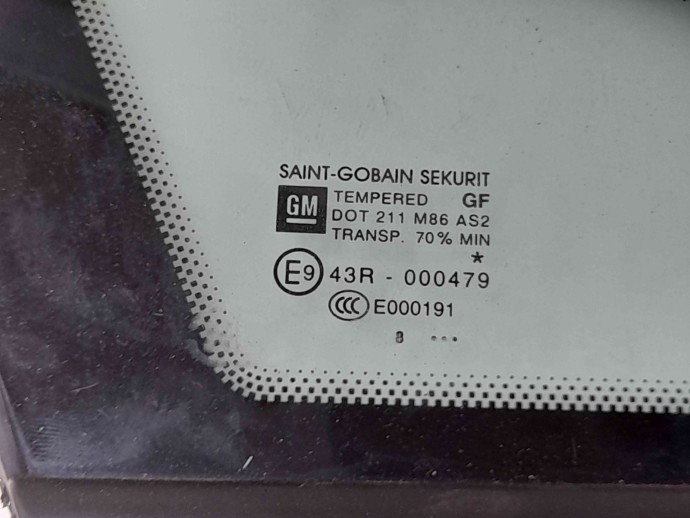 Geam fix dreapta fata OEM Opel Corsa D [Fabr 2006-2013]