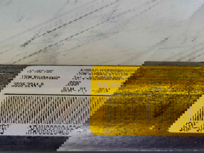 Airbag cortina dreapta 13150705 Opel Corsa D [Fabr 2006-2013]