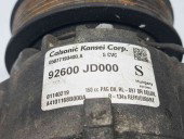 Compresor clima Nissan Qashqai [Fabr 2007-2014] 92600-JD000 1.6 Benz HR16DE  