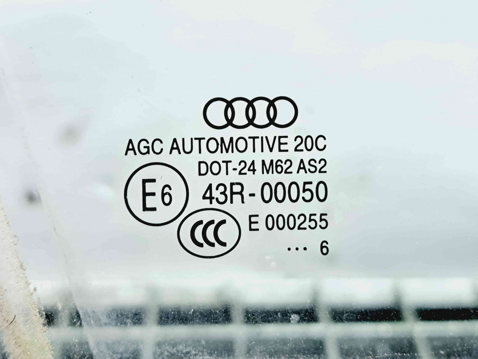 Geam usa dreapta fata Audi Q7 (4MB) [ Fabr 2015-prezent] OEM - imagine 2