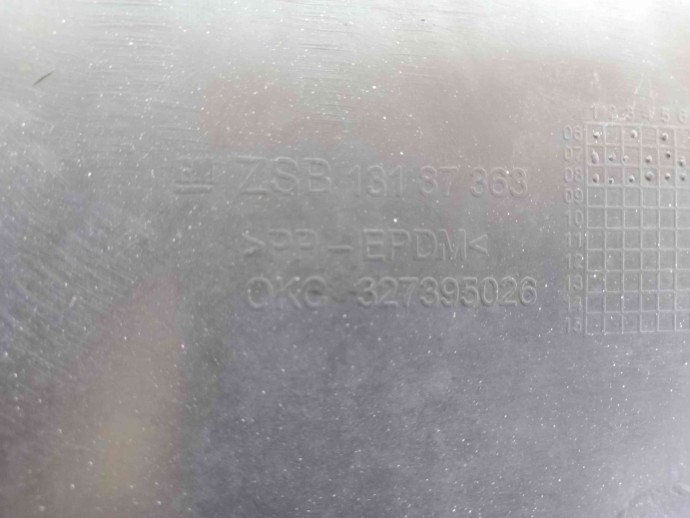 Carenaj roata dreapta spate 13187363 Opel Corsa D [Fabr 2006-2013] 1.3 cdti