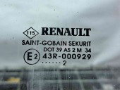 Geam usa stanga fata Renault Kangoo 2 Maxi (F61) [Fabr 2008-2022] OEM