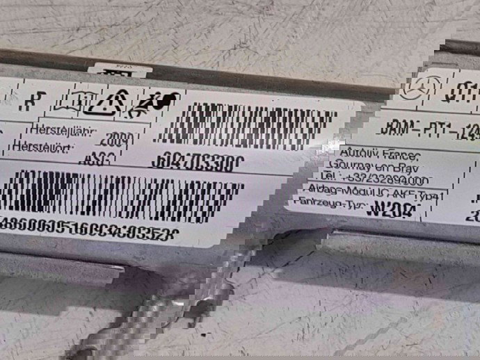 Airbag cortina dreapta 604703300 Mercedes Clasa C (W204) [Fabr 2007-2014] D651913 D615913