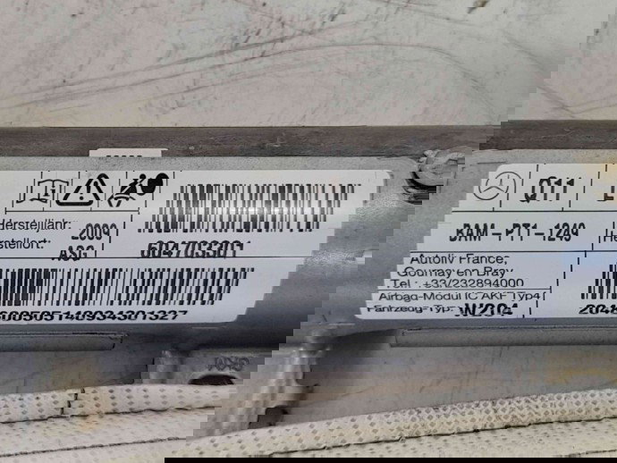 Airbag cortina stanga 604703301 Mercedes Clasa C (W204) [Fabr 2007-2014] D651913 D615913