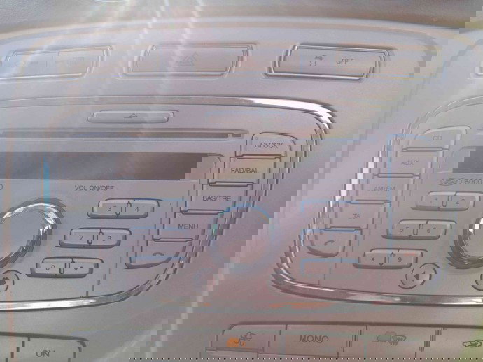 Radio CD OEM  Ford Mondeo 4 [Fabr 2007-2015] 2.0 TDCI 