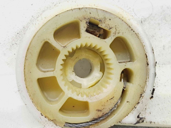Macara electrica geam dreapta spate Audi A3 Sportback (8PA) [Fabr 2004-2013] 8P4839462B