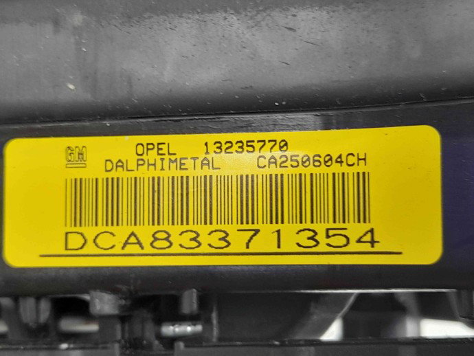 Kit airbag 327963935 / 13235770 / 13278090  Opel Corsa D [Fabr 2006-2013] 1.3 cdti
