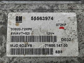Calculator motor ECU SUZUKI Swift 3 (MZ, EZ) [Fabr 2005-prezent] 55563974 1.3 D13A