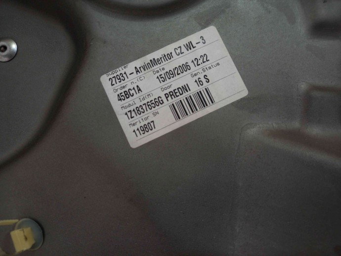Macara electrica geam dreapta fata Skoda Octavia 2 Combi (1Z5) [Fabr 2004-2013] 1Z1837656G