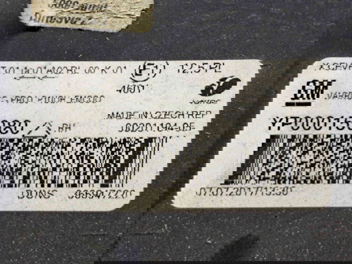  Far dreapta Opel Grandland X (A18, P1UO) [Fabr 2017-2024] YP00015980