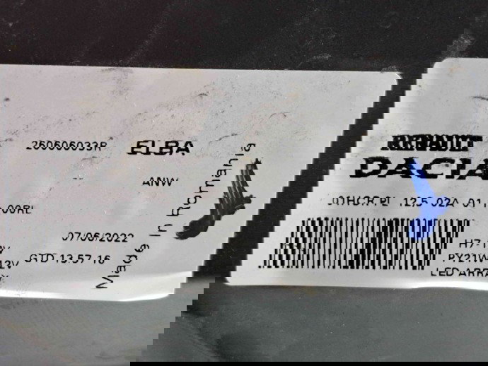  Far stanga Dacia Logan 3 [Fabr 2021-2024] 260606033R