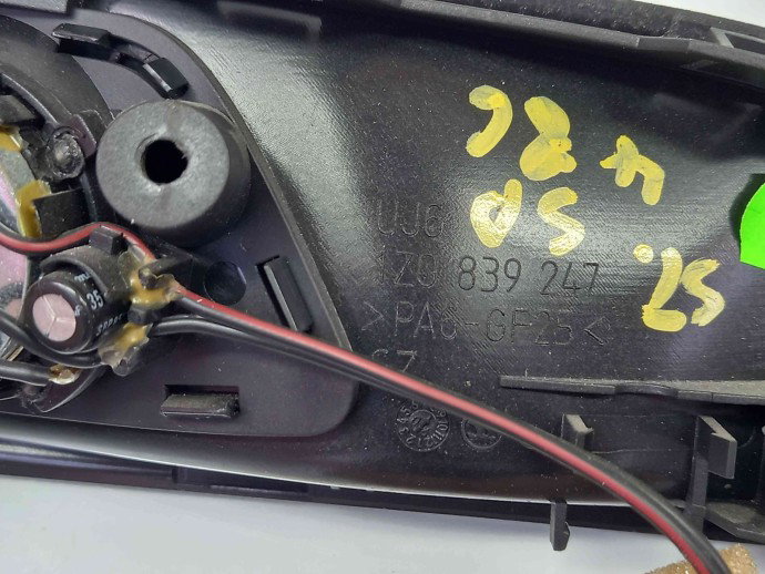 Maner interior stanga spate Skoda Octavia 2 Combi (1Z5) [Fabr 2004-2013]  1Z0839247