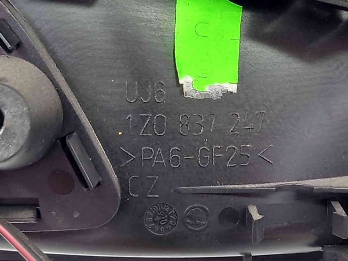 Maner interior stanga fata Skoda Octavia 2 Combi (1Z5) [Fabr 2004-2013]  1Z0837247