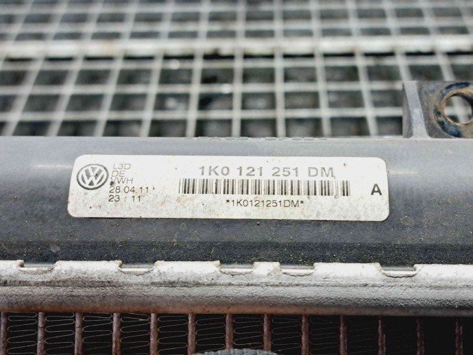 Radiator apa Audi A3 Sportback (8PA) [Fabr 2004-2013] 1K0121251DM 2.0 TDI CFFB  