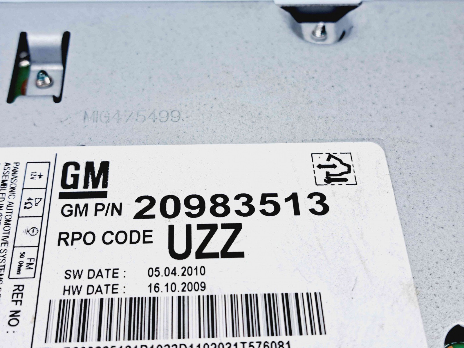 Unitate navigatie Opel Meriva B [Fabr 2010-prezent] 20983513 - imagine 2