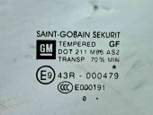 Geam usa dreapta spate Opel Meriva B [Fabr 2010-prezent] OEM