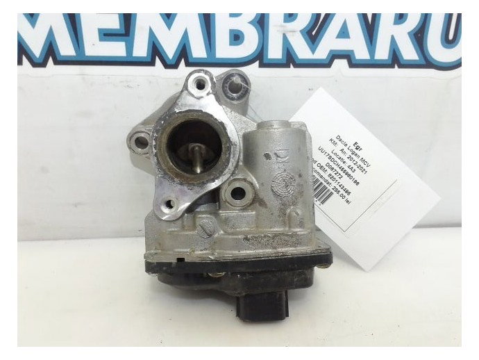 EGR Supapa EGR Valva EGR, Renault Captur, 1.5dci, K9K646, 8201143495