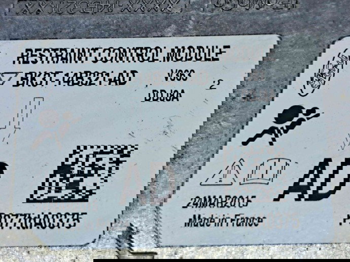 Calculator airbag Ford Transit (TTG) [Fabr 2014-2023] BK3T-14B321-AD  