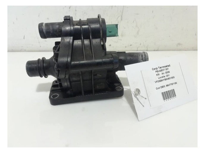 Corp Carcasa Termostat, 9647767180, Peugeot 407, 1.6hdi, 9HZ