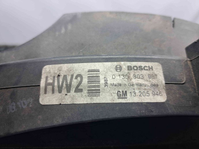 Electroventilator Opel Astra H [Fabr 2004-2009] 13205946 | 0130303987 1.4 Benz Z14XEP   