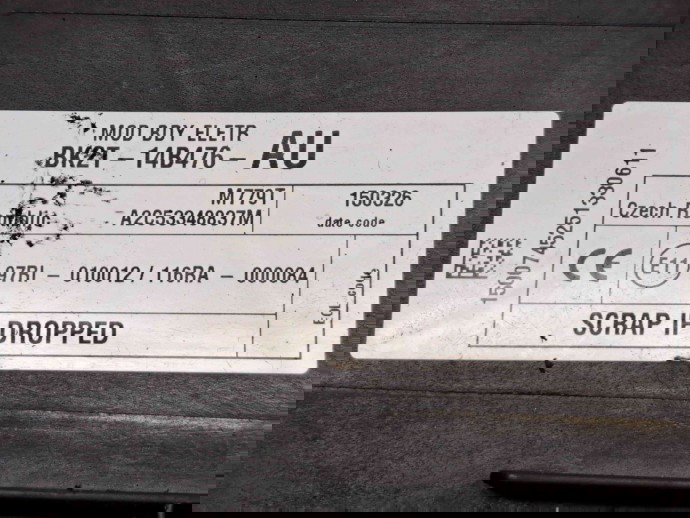  Modul confort Ford Transit (TTG) [Fabr 2014-2023] BK2T-14B476-AU