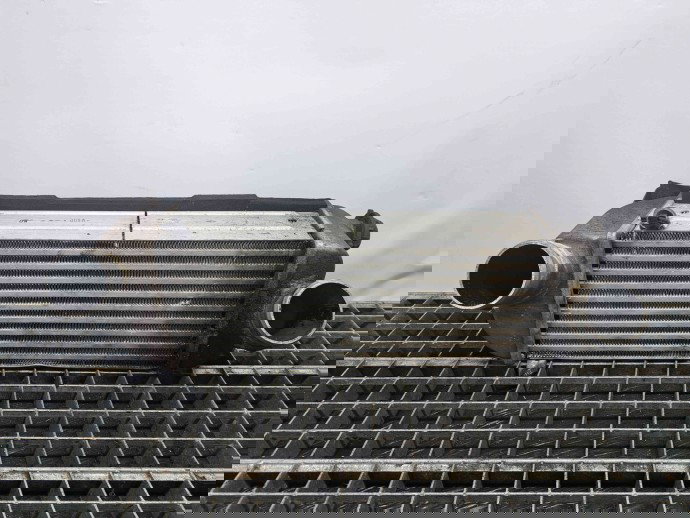 Radiator intercooler Hyundai Santa Fe 2 (CM) [Fabr 2005-2012] 28270-2F050 2.2 D4HB  