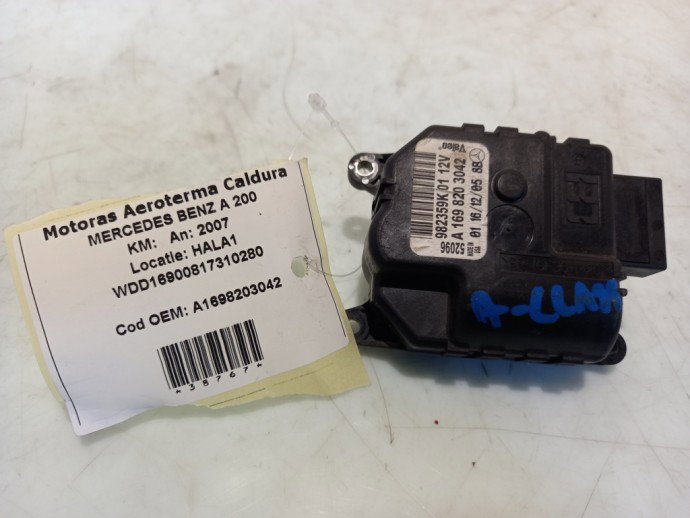 Motoras clapeta aeroterma bord Mercedes A200 2.0 CDI A1698203042 2004-2012