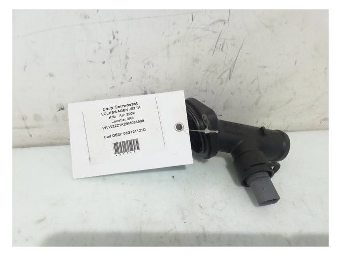 Corp Carcasa Termostat, 03G121121D, Seat Leon, 2.0 TDI, BKD