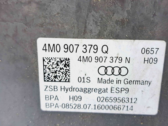 Pompa ABS Audi Q7 (4MB) [ Fabr 2015-prezent] 4M0907379Q | 4M0614517AA 3.0 TDI CRTC 200KW / 272CP  
