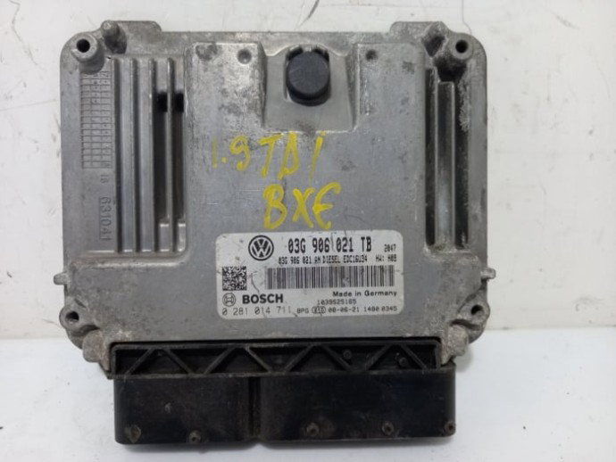 Modul ECU Calculator Motor ECU 03G906021TB, 0281014711, Seat Leon (1P1) 1.9tdi, BXE
