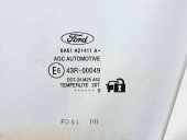 Geam usa stanga fata Ford Fiesta 6 [Fabr 2008-2019] OEM 1.25 Benz 60KW / 80CP