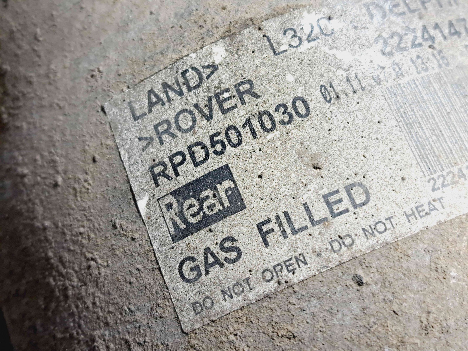 Perna aer stanga spate LAND ROVER Range Rover Sport (LS) [Fabr 2002-2013] RPD501030 2.7 V6 276DT 140KW / 190CP 2.7 V6 276DT 140KW / 190CP - imagine 2