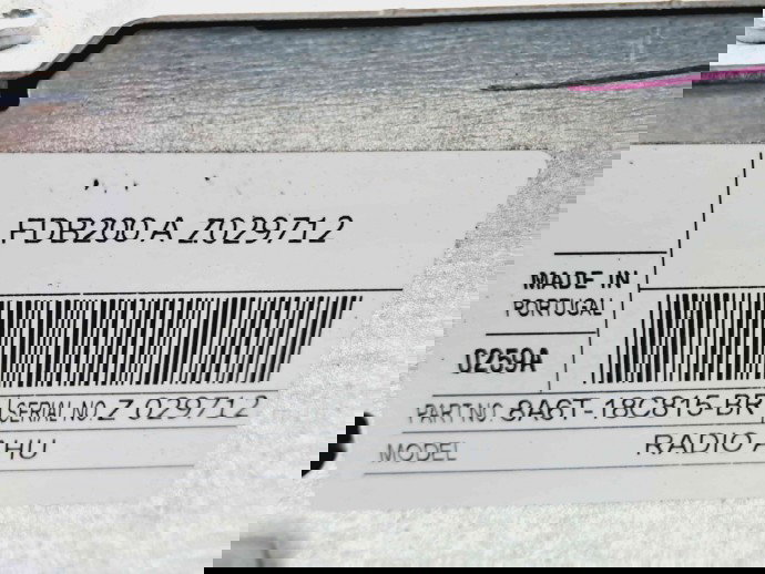  Radio CD Ford Fiesta 6 [Fabr 2008-2019] 8A6T-18C815-BR 1.25 Benz 60KW / 80CP