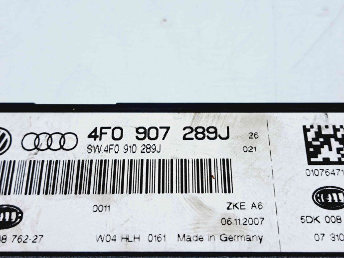  Modul confort Audi A6 (4F2, C6) [Fabr 2004-2010] 4F0907289J