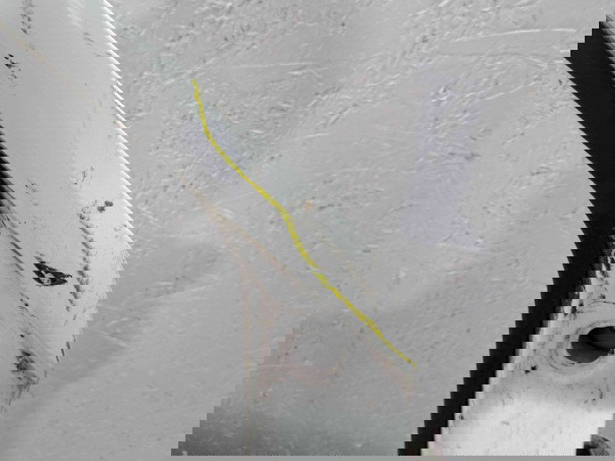 Usa dreapta fata Ford Transit (TTG) [Fabr 2014-2023] FROZEN WHITE