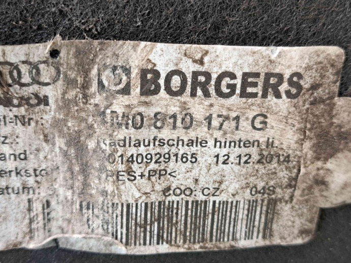 Carenaj roata stanga spate Audi Q7 (4MB) [ Fabr 2015-prezent] 4M0810171G