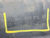 Prag lateral dreapta Opel Antara [Fabr 2006-2017] 96660204