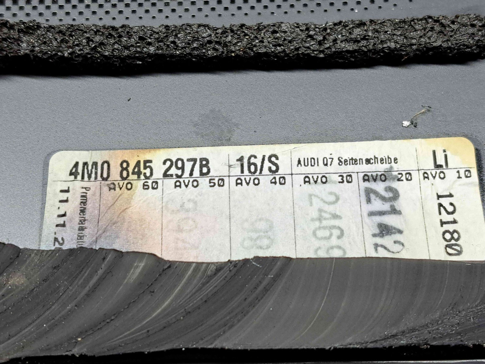 Geam caroserie fix stanga Audi Q7 (4MB) [ Fabr 2015-prezent] 4M0845297B - imagine 3