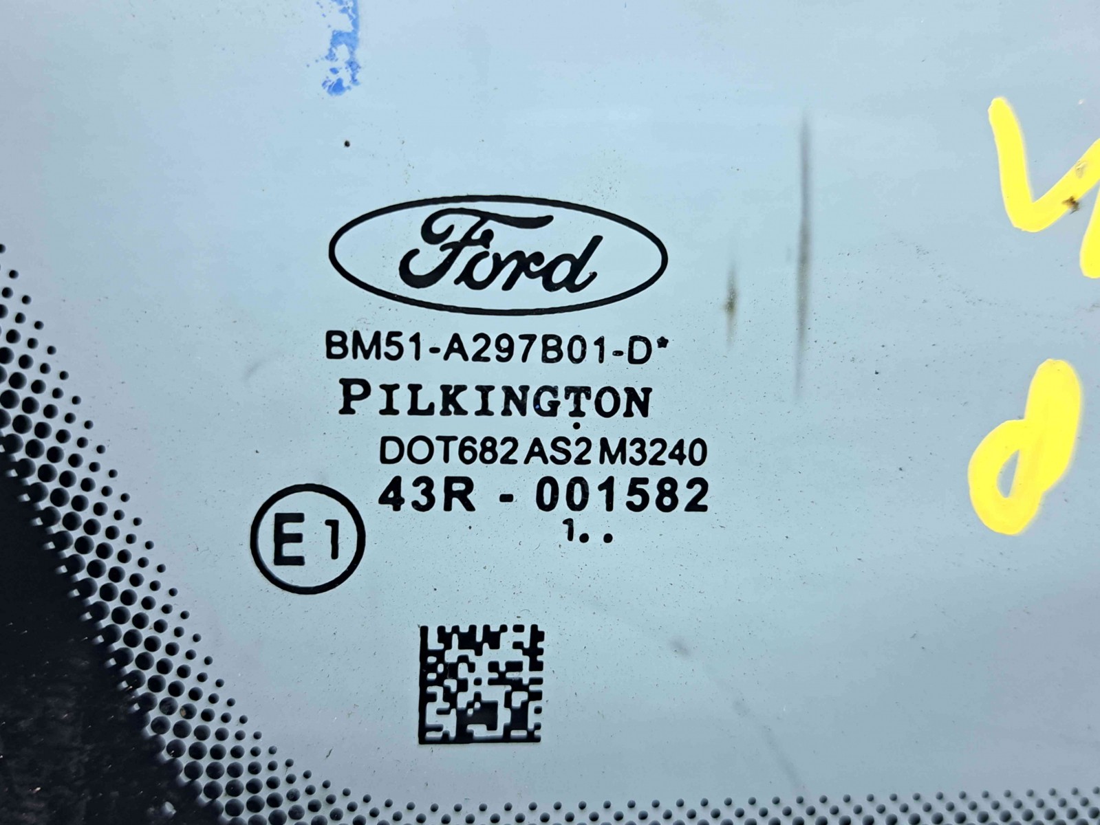 Geam caroserie fix stanga Ford Focus 3 (CB8) [Fabr 2011-2015] OEM - imagine 2