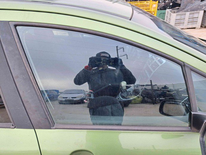 Geam usa dreapta fata Peugeot 307 [Fabr 2000-2008] OEM