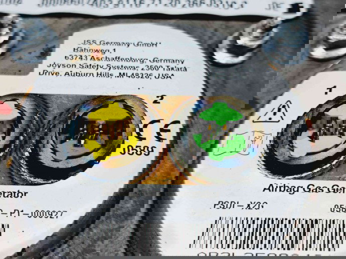  Airbag volan Mercedes Clasa A (W169) [Fabr 2004-2012] 0008607403