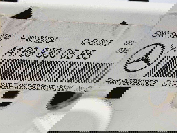  Panou comanda clima Mercedes Clasa A (W169) [Fabr 2004-2012] A1698300585