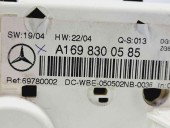  Panou comanda clima Mercedes Clasa A (W169) [Fabr 2004-2012] A1698300585