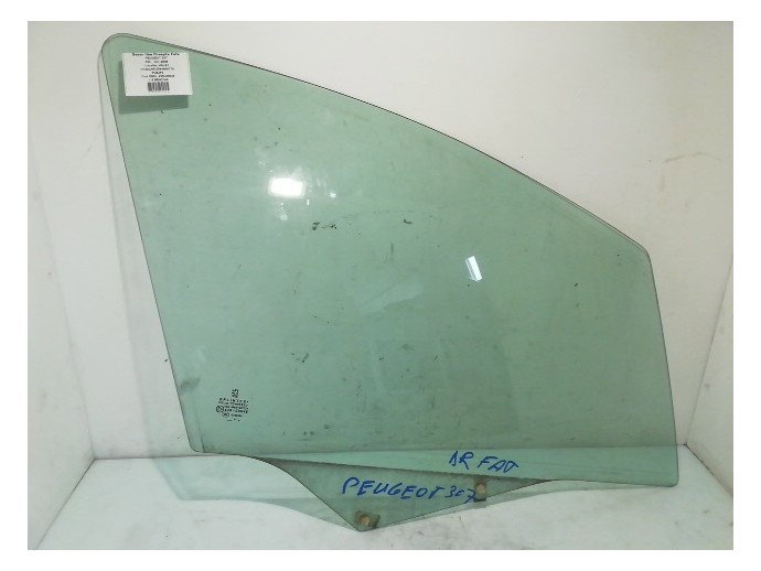 Geam usa dreapta fata Peugeot 307 1.6 benz 43R-00048 2001-2008