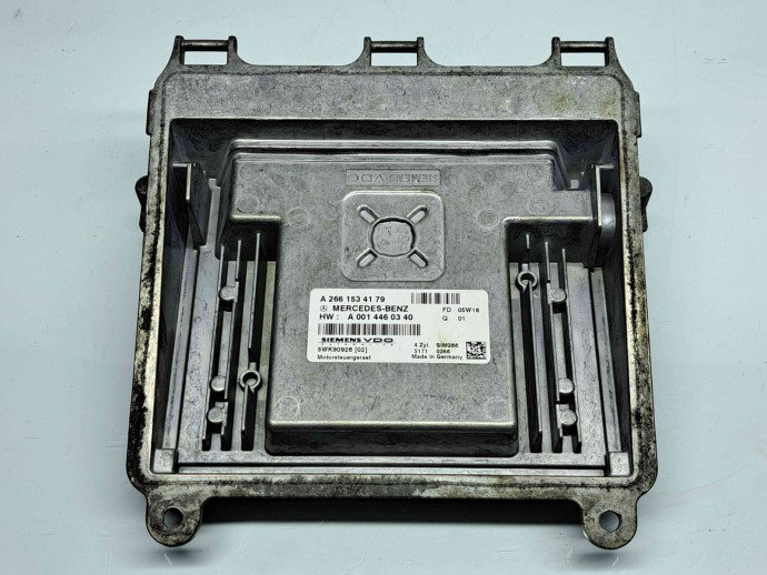 Calculator motor ECU Mercedes Clasa A (W169) [Fabr 2004-2012] A2661534179 1.5 Benz 266920  1.5 Benz 266920 80KW / 109CP