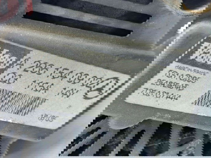 Alternator Mercedes Clasa A (W169) [Fabr 2004-2012] A2661540902 1.5 Benz 266920   