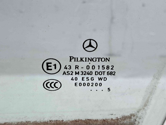 Geam usa stanga fata Mercedes Clasa A (W169) [Fabr 2004-2012] OEM