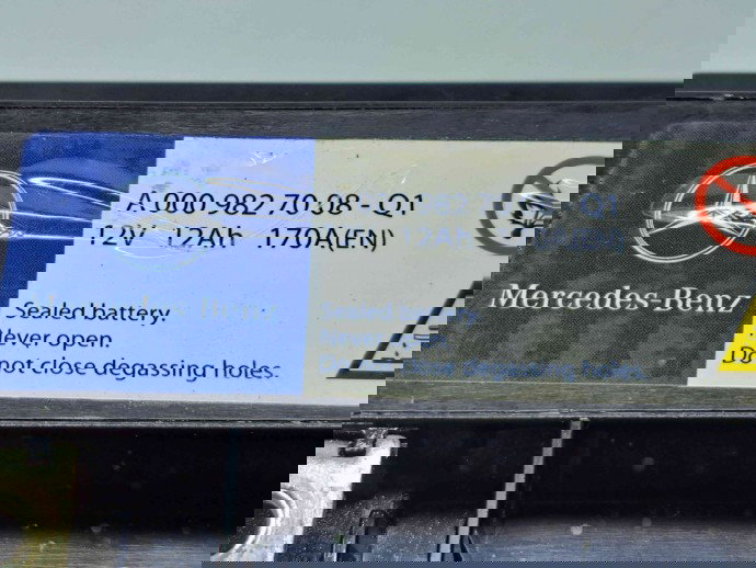  Baterie pornire Mercedes Clasa C (W204) [Fabr 2007-2014] A0009827008-Q1  