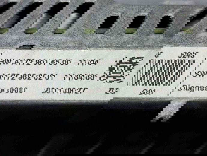  Display bord Mercedes Clasa C (W204) [Fabr 2007-2014] A1729016500 | A1729020201