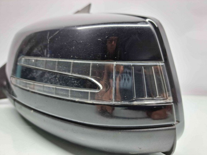 Oglinda stanga Mercedes Clasa C (W204) [Fabr 2007-2014] 040 Negru Unilack